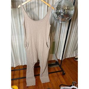 Enza Costa Strappy Drop Rise Jumpsuit